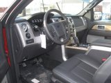 2011 Ford F150 Lariat SuperCrew 4x4 Black Interior