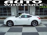 2009 Pearl White Nissan 370Z Touring Coupe #42440404