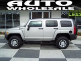 2008 Limited Ultra Silver Metallic Hummer H3  #42440408