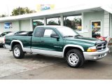 2002 Forest Green Pearl Dodge Dakota SLT Club Cab #42440419