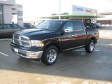 2011 Brilliant Black Crystal Pearl Dodge Ram 1500 Laramie Crew Cab #42440428