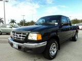 2002 Ford Ranger XLT SuperCab Front 3/4 View