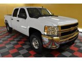 2009 Summit White Chevrolet Silverado 2500HD LT Crew Cab 4x4 #42440461