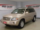 2004 Vintage Gold Metallic Toyota Highlander I4 #42440794