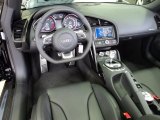 2011 Audi R8 Spyder 5.2 FSI quattro Black Fine Nappa Leather Interior
