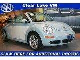 2010 Aquarius Blue/Campanella White Volkswagen New Beetle Final Edition Convertible #42440903