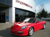 2011 Guards Red Porsche Boxster  #42518059