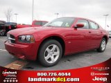 2010 Inferno Red Crystal Pearl Dodge Charger 3.5L #42517580