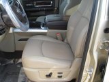 2011 Dodge Ram 2500 HD Laramie Crew Cab 4x4 Light Pebble Beige/Bark Brown Interior