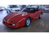 1990 Bright Red Chevrolet Corvette Callaway Coupe #42517360