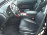 2007 Lexus GS 450h Hybrid Black Interior