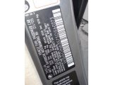 2005 BMW 7 Series 745Li Sedan Info Tag