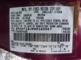 1995 Escort Color Code for Deep Iris Metallic - Color Code: GP