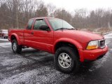 2003 Fire Red GMC Sonoma SLS Extended Cab 4x4 #42517649