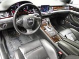 2008 Audi S8 5.2 quattro Black Interior