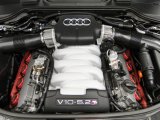 2008 Audi S8 5.2 quattro 5.2 Liter FSI DOHC 40-Valve VVT V10 Engine