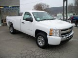 2011 Summit White Chevrolet Silverado 1500 LS Regular Cab 4x4 #42517425