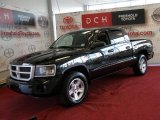 2010 Brilliant Black Crystal Pearl Dodge Dakota Big Horn Crew Cab 4x4 #42518234