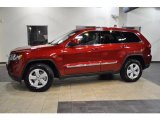 2011 Inferno Red Crystal Pearl Jeep Grand Cherokee Laredo X Package #42517699