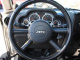 2008 Jeep Wrangler Unlimited Rubicon 4x4 Steering Wheel