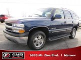 2001 Indigo Blue Metallic Chevrolet Tahoe LS 4x4 #42518318