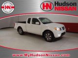 2009 Avalanche White Nissan Frontier PRO-4X King Cab #42595878