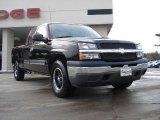 2005 Black Chevrolet Silverado 1500 LS Extended Cab 4x4 #42596997