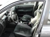2006 Mitsubishi Lancer Evolution IX Black Alcantara Interior