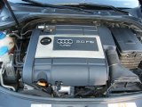 2007 Audi A3 2.0T 2.0 Liter FSI Turbocharged DOHC 16-Valve 4 Cylinder Engine