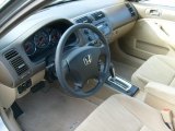 2003 Honda Civic EX Sedan Ivory Interior
