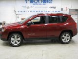 2011 Deep Cherry Red Crystal Pearl Jeep Compass 2.4 Latitude 4x4 #42596543