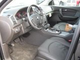 2011 GMC Acadia Denali Ebony Interior
