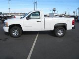 Summit White Chevrolet Silverado 1500 in 2011