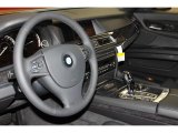 2011 BMW 7 Series ActiveHybrid 750Li Sedan Black Interior