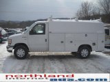 2011 Oxford White Ford E Series Cutaway E350 Commercial Utility Truck #42596338