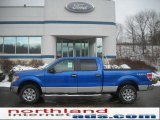 2011 Blue Flame Metallic Ford F150 XLT SuperCrew 4x4 #42596341