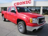 2011 Fire Red GMC Sierra 1500 SL Extended Cab #42596603