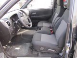 2011 GMC Canyon SLE Crew Cab Ebony Interior