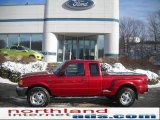 2003 Toreador Red Metallic Ford Ranger XLT SuperCab 4x4 #42596346