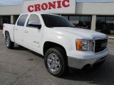 2010 Summit White GMC Sierra 1500 SLT Crew Cab 4x4 #42596609