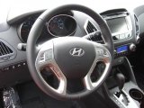 2011 Hyundai Tucson Limited AWD Steering Wheel