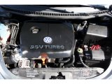 2003 Volkswagen New Beetle GLX 1.8T Coupe 1.8 Liter Turbocharged DOHC 20-Valve 4 Cylinder Engine