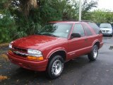 2001 Chevrolet Blazer Majestic Red Metallic