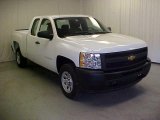 2011 Summit White Chevrolet Silverado 1500 Extended Cab #42596963