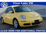 2008 Sunflower Yellow Volkswagen New Beetle S Coupe #42597345