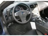 2011 Chevrolet Corvette Grand Sport Coupe Ebony Black Interior