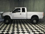 1999 Oxford White Ford F250 Super Duty XL Extended Cab 4x4 #42596689