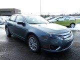 2011 Steel Blue Metallic Ford Fusion SEL #42681726