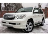 2008 Toyota Land Cruiser Super White