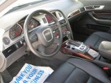 2007 Audi A6 3.2 Sedan Ebony Interior